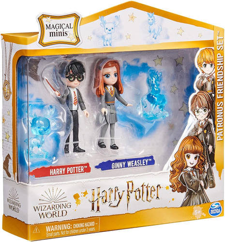 Figura De Colección Harry Y Gini Patronus Harry Potter Magia