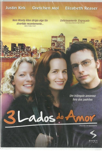 Dvd 3 Lados Do Amor - Um Triângulo Amoroso Fora Dos Padrões