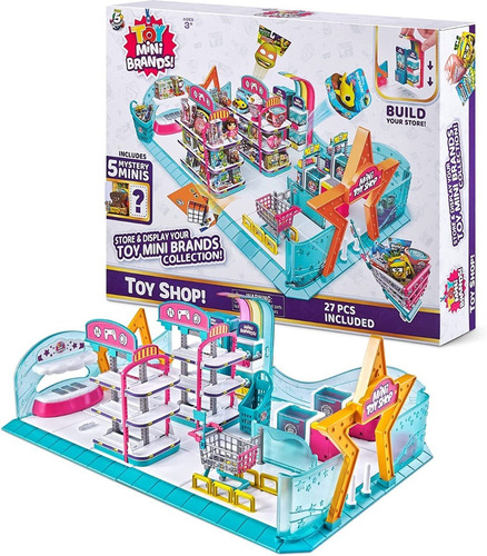 Mini Brands Toy Shop Tienda Jugueteria 27pzs Sharif Express