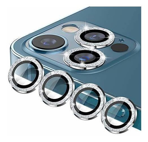 6 Unidade Lente Camara Para iPhone 12 Pro Max Vidrio Hd Rc
