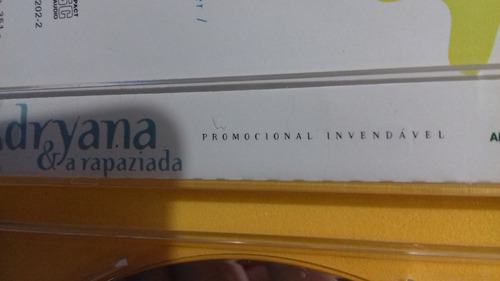 Cd Adriana E A Rapaziada - Tudo Passa (promo) Excelente (Usado)