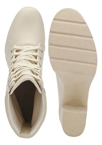Bota Coturno Feminina Salto Tratorado Luxo Frete Gr tis R 94 9