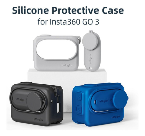 Funda Protectora De Silicona Action Para Insta360 Go 3