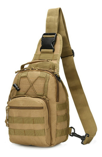 Mochila Tactica Edc 1 Hombro Molle Coyote Forest 628 Bici