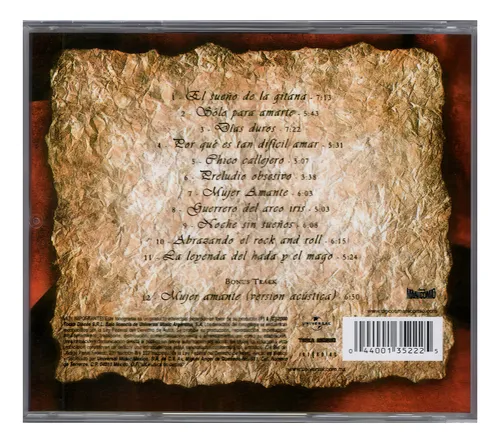 Rata Blanca Grandes Canciones Disco Cd Versión Del Álbum Estándar