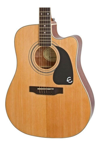 Violão acústico Epiphone PRO-1 Ultra para destros natural satin