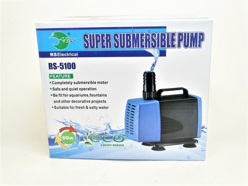 Bomba Rs5100 3000 Lh 3mts Hidroponia Estanques Pecera