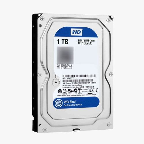 Disco Hdd 3.5  Wd Blue 1tb Sata3 7200 Rpm