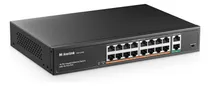 Comprar Conmutador Mokerlink Gigabit Poe De 18 Puertos, 16 Poe+ De 2