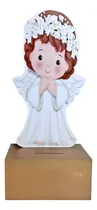 Comprar Alcancia Centro De Mesa O Recuerdo Para Bautizo Angelito Angelito Dorado