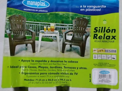 Sillón Relax Manaplas