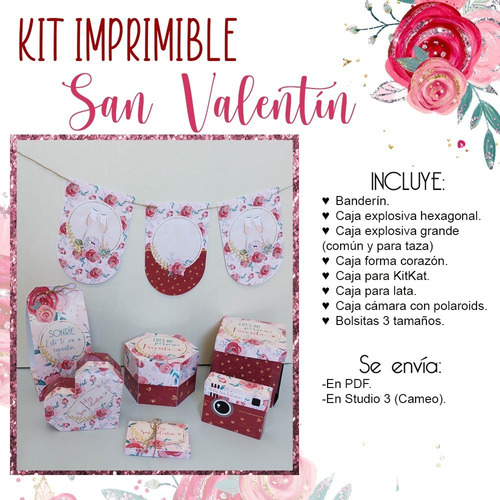 Kit Digital San Valentín - Día De Los Enamorados