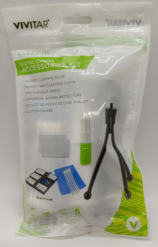 Vivitar 7 Piece Cleaning Accessory Kit Ccq
