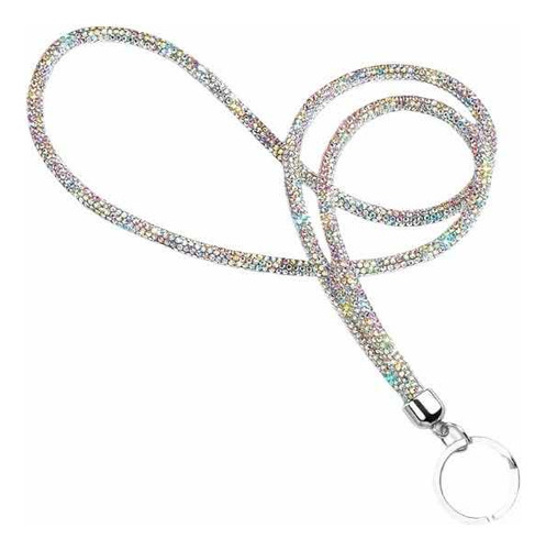 Correa Para Celular Con Pedrería Cordón Llavero Lanyard