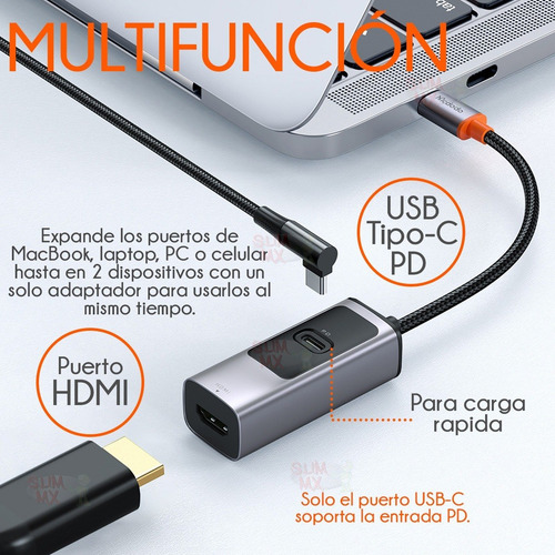 Hub Usb C Mcdodo Adaptador Multipuerto Hdmi 8k Pd 100w 5gbps