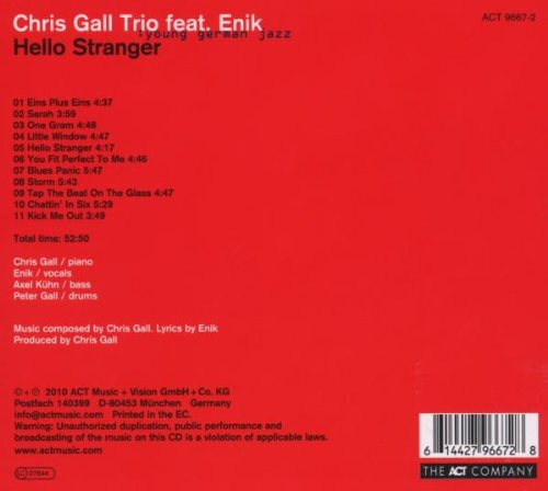 Cd Hello Stranger (chris Gall Trio) Estándar