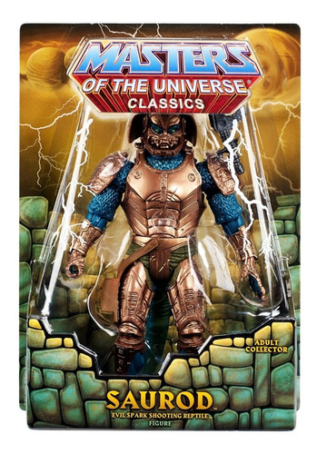 Figura De Acción Saurod Masters Of The Universe Classics