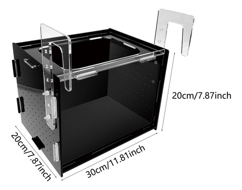 Caja De De Peces De Acuario Caja De Aislamiento 30x20x20cm