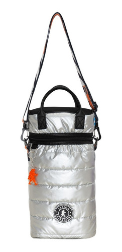 Imagen 3 de 10 de Mochila Matera Diamond Pop Plateado
