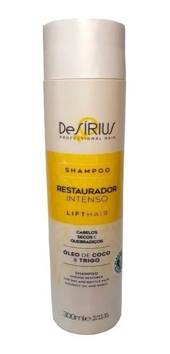 Shampoo Restaurador 300ml De Sírius Envio Imediato
