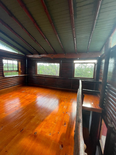 Venta De Cabaña De Troncos Restaurada - Con Gran Predio 3.400 M2 En Los Molles San Luis - Ideal Emprendimiento Gastronómico O Turístico