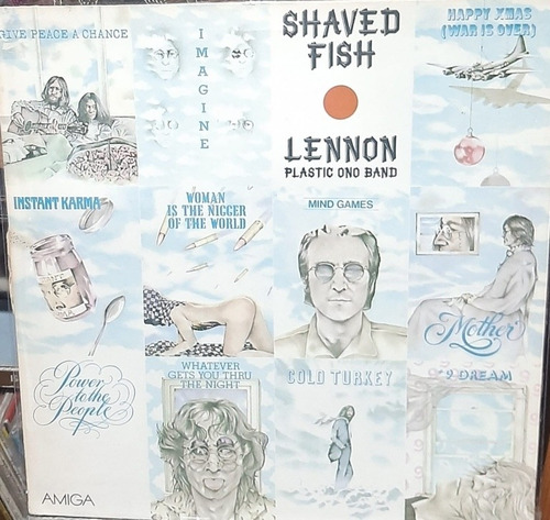 Disco Lp- John Lennon, Plastic Ono Band- Shaved Fish- Vinilo