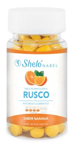 Tabletas Masticables Rusco Sheló Nabel/ Naranja