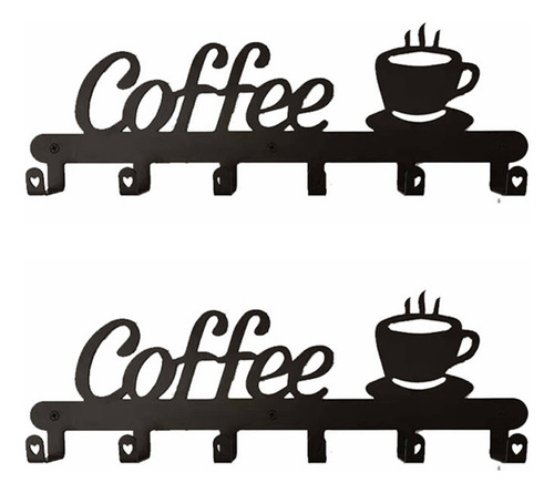 Zz 2 Soportes For Tazas De Café For Montar En La Pared,
