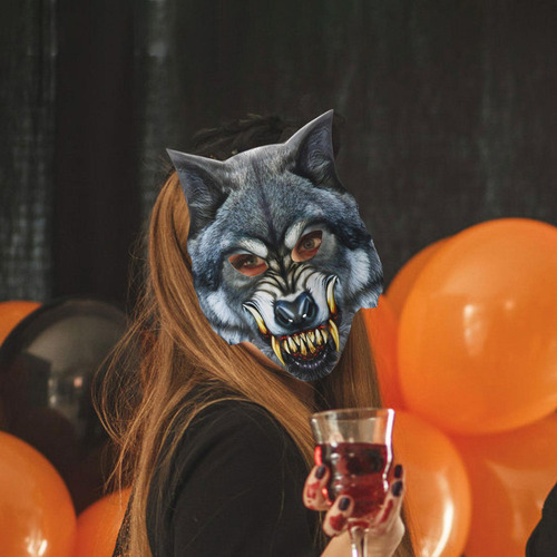 Nuevo Accesorios De Cosplay De Lobo Disfraz De Lobo