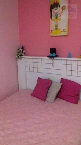 Casa À Venda, 108 M² Por R$ 349.000,00 - Caneleira - Santos/sp - Ca0466