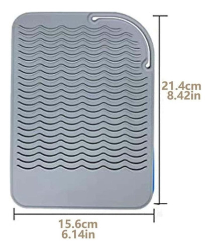 4 Estera Resistente Al Calor Para Rizadores, Planchas Y