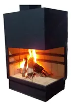 Comprar Estufa Chapa Leña 60x40 Cal16 Esquinera Kit Basico Cañeria 