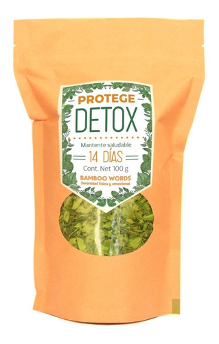 Té Detox Orgánico 28 Días 2-pack (moringa) Limpia Tu Cuerpo
