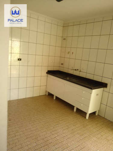 Casa Com 3 Dormitórios Para Alugar, 145 M² Por R$ 1.300/mês - Centro - Piracicaba/sp - Ca0797