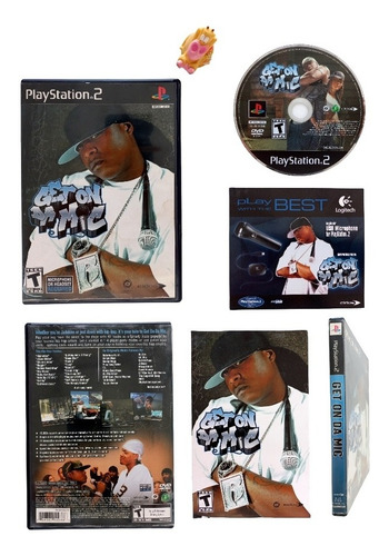 Get On Da Mic Play Station Ps2 (Reacondicionado)