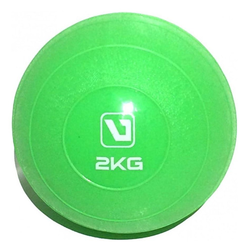 Soft Ball - Mini Bola De Exercício 2kg - Verde - Liveup