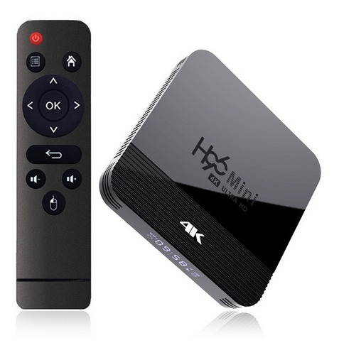 Tv Box H96max | Wifi Android 9.0 Quad Core 4k Hd |