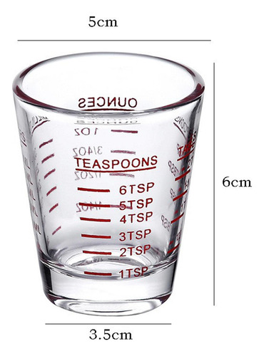 2 Uds Taza Medidora De Café Con Escala Taza Medidora De