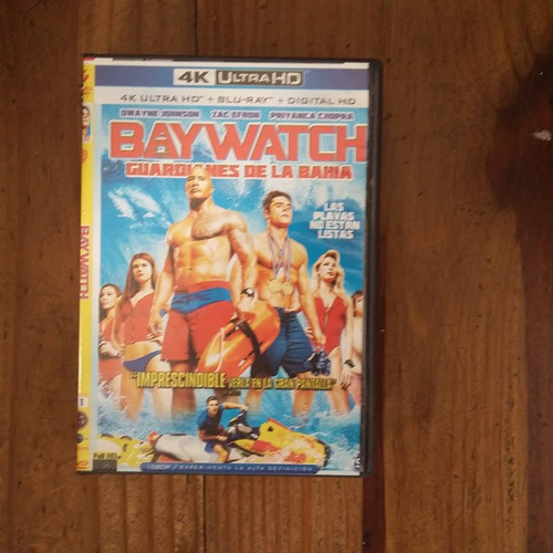 Película Baywatch Guardianes De La Bahia Zac Efron Dvd (p4)