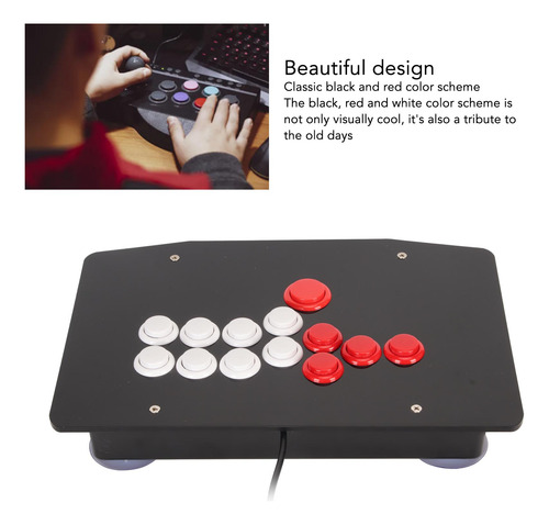 Game Fighting Joystick Arcade Fight Stick Usb 2.0 Con Puerto