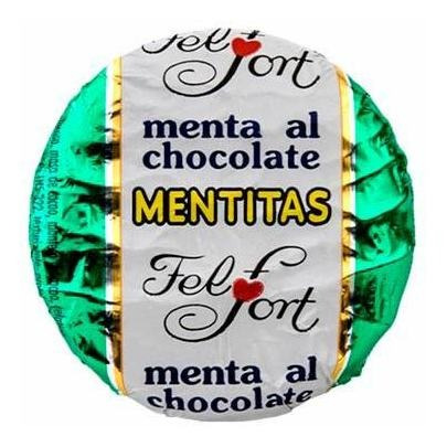 Pack X 36 Unid. Chocolate  Mentitas 20 Gr Felfort Chocolate