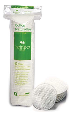 Cotton Rounds Intrinsics, 100% Algodón, 80 Unidades