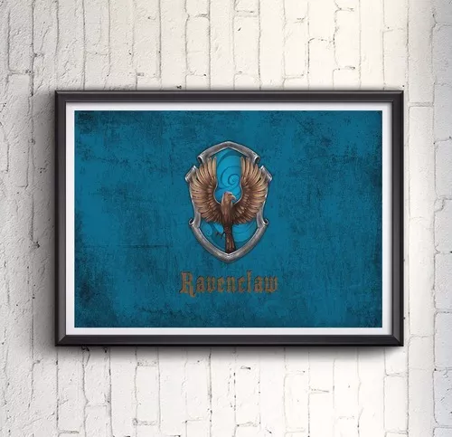 Quadro Poster House Ravenclaw Harry Potter 33x43cm