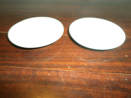 Set 2 Platos Ceramica Xxxch Diam 8.5cm Alto 1.3 Cm Decore