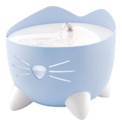 Bebedero Fuente Automática Para Gatos Catit Pixi Azul 2l