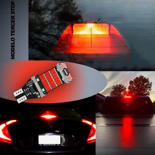 Chu St Bulbo Tercer Stop Led Canbus Nissan Versa 2013 T15