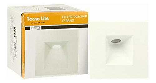 Lámpara Led De Interior,tecnolite, Empotrado En Pared, Luz