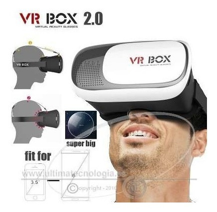 Lentes Realidad Virtual 3d Vr Box 2.0 Oferta Tienda Fisica