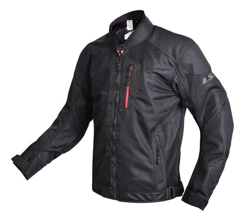 Campera Ls2 Alba Hombre Mesh Verano Ventilada Moto Delta!