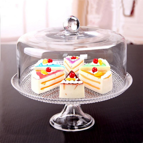 6pcs 1:12 Placas De Exhibición De Tarta De Acrílico En